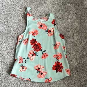 4TH & UNION - floral tank top